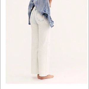 High-Rise Straight Leg Flare Jeans